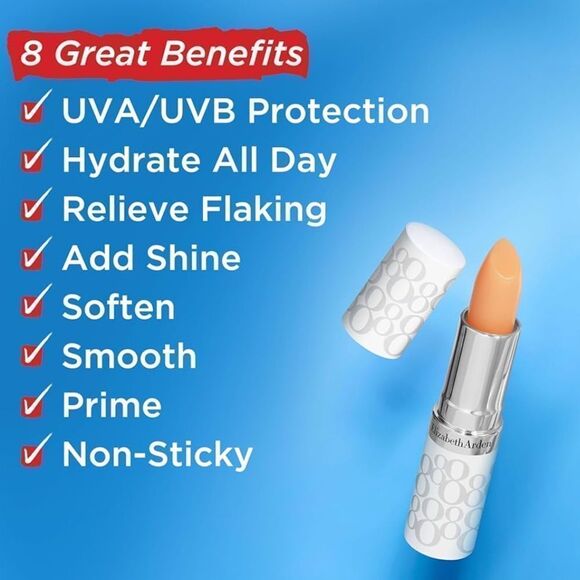 NIB New Elizabeth Arden Eight Hour Cream Lip Protectant Stick SPF 15 Original - Picture 3 of 13